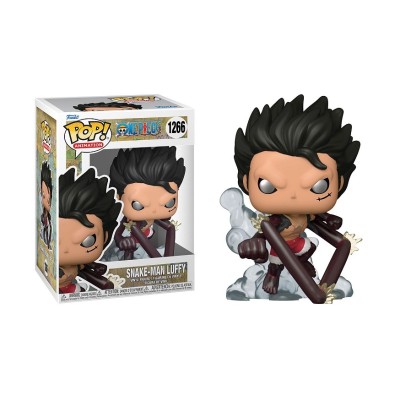 FUNKO FUNKO POP! ONE PIECE SNAKE-MAN LUFFY BOBBLE HEAD FIGURE