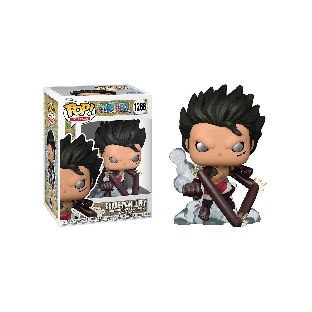 FUNKO FUNKO POP! ONE PIECE SNAKE-MAN LUFFY BOBBLE HEAD FIGURE