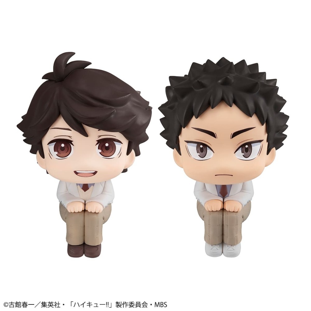 MEGAHOUSE HIKYU OIKAWA AND IWAIZUMI LOOK UP SET MINI FIGURE STATUE