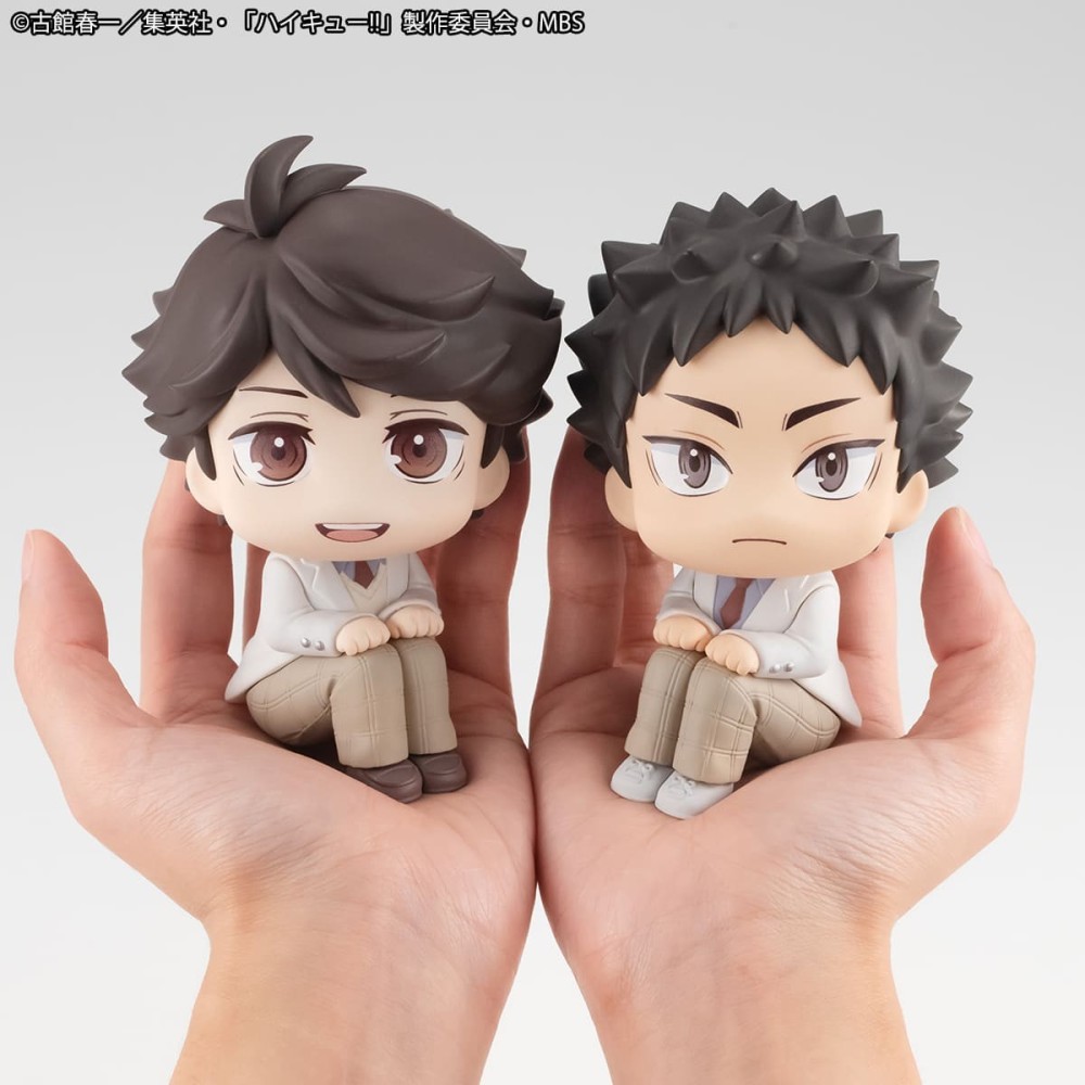 HIKYU OIKAWA AND IWAIZUMI LOOK UP SET MINI FIGURE STATUA MEGAHOUSE
