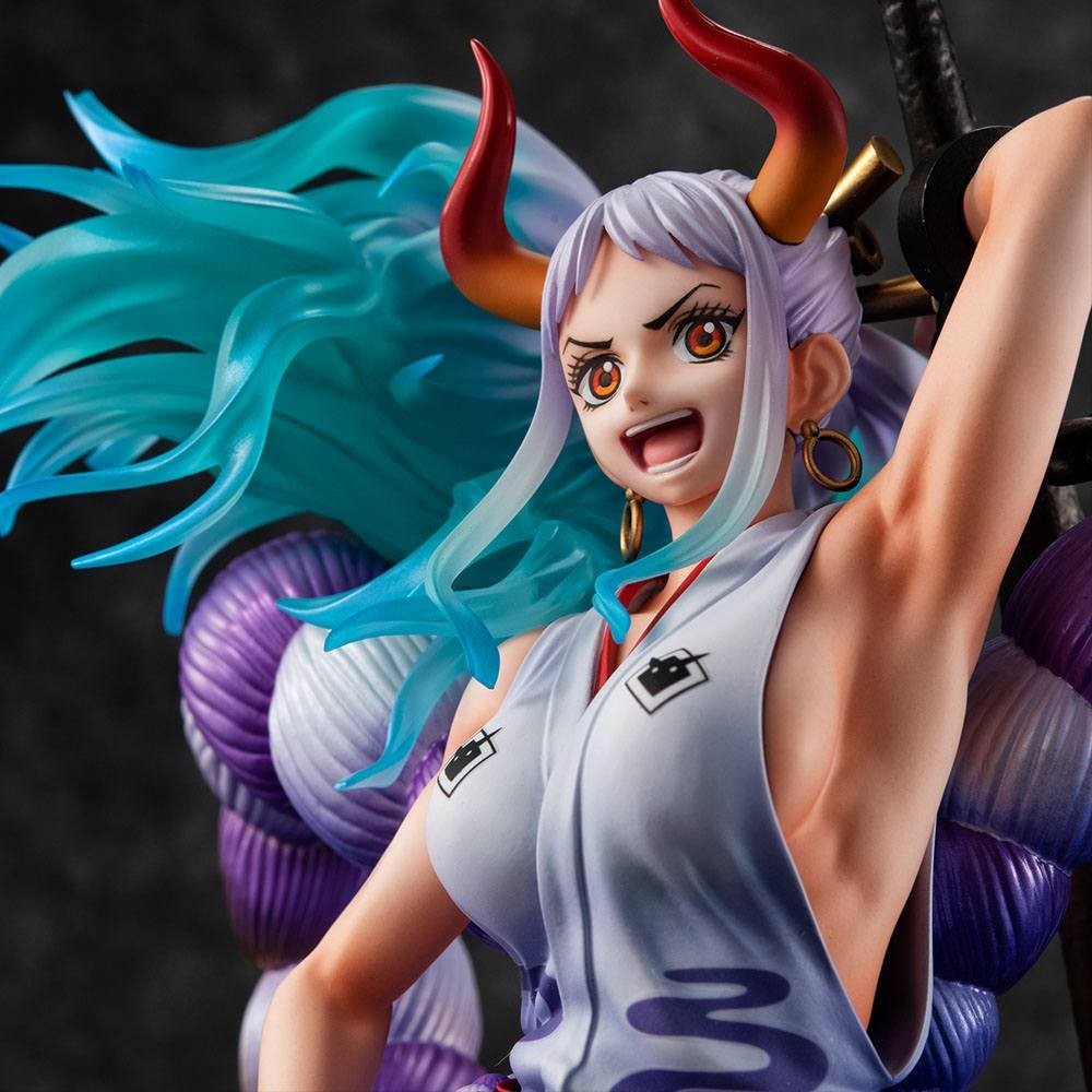 MEGAHOUSE ONE PIECE P.O.P. WA-MAXIMUM YAMATO STATUE FIGURE