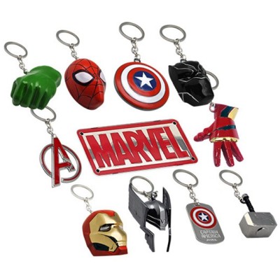 MARVEL 3D SET 10X PORTACHIAVI KIDS LICENSING