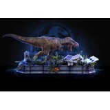 IRON STUDIOS JURASSIC PARK T.REX AND DONALD DEMI ART SCALE 1/20 STATUE FIGURE