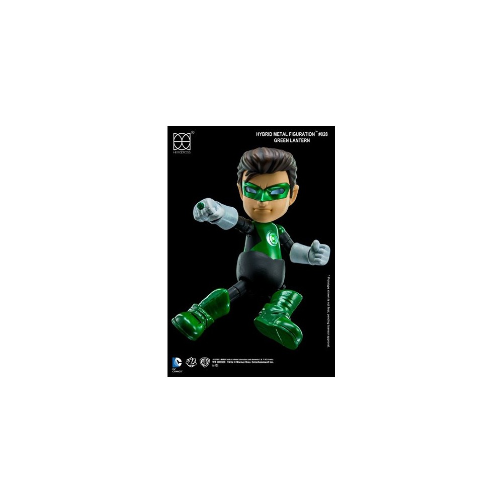 JUSTICE LEAGUE - GREEN LANTERN HYBRID METAL FIGURATION ACTION FIGURE HEROCROSS