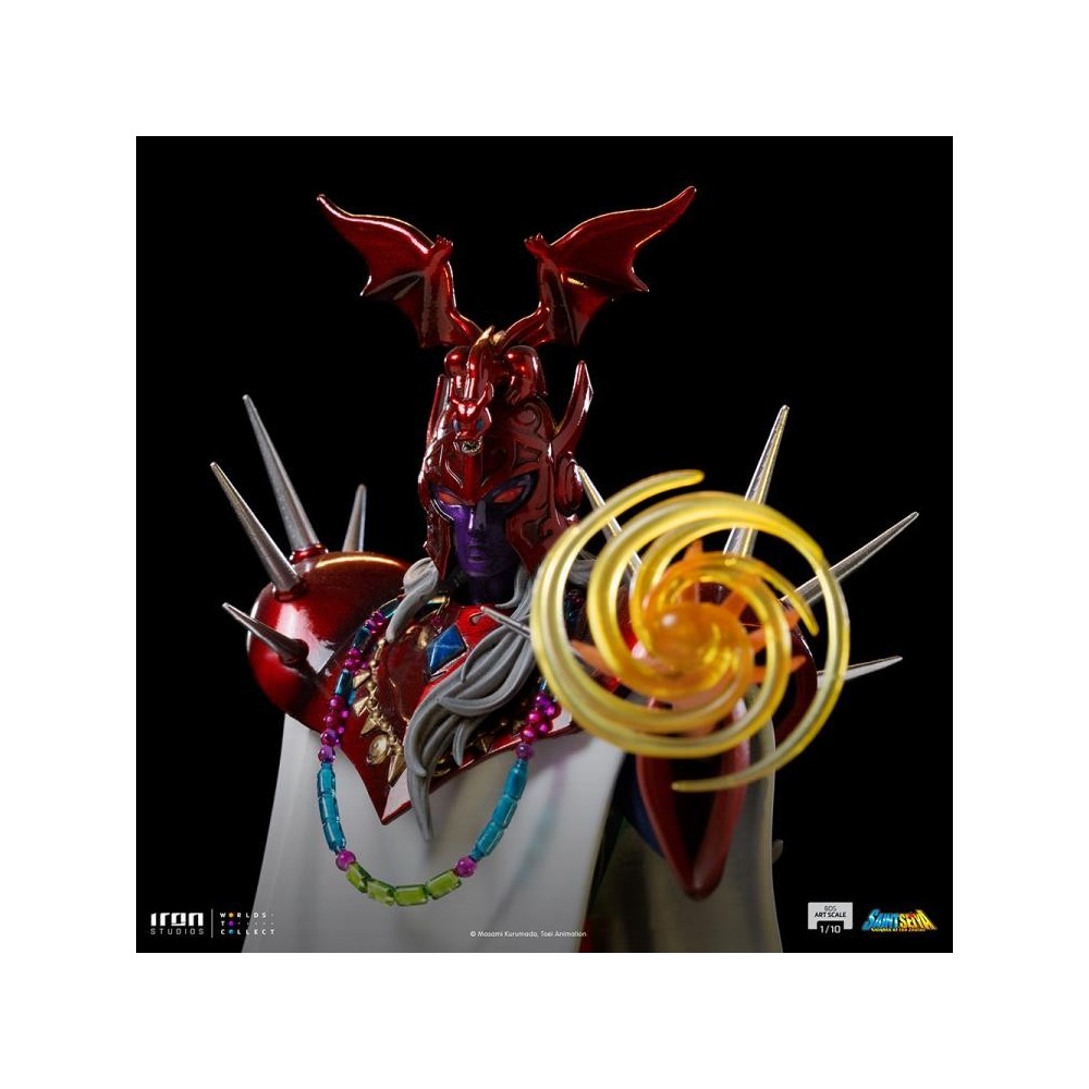 SAINT SEIYA POPE ARES BDS ART SCALE 1/10 STATUE IRON STUDIOS