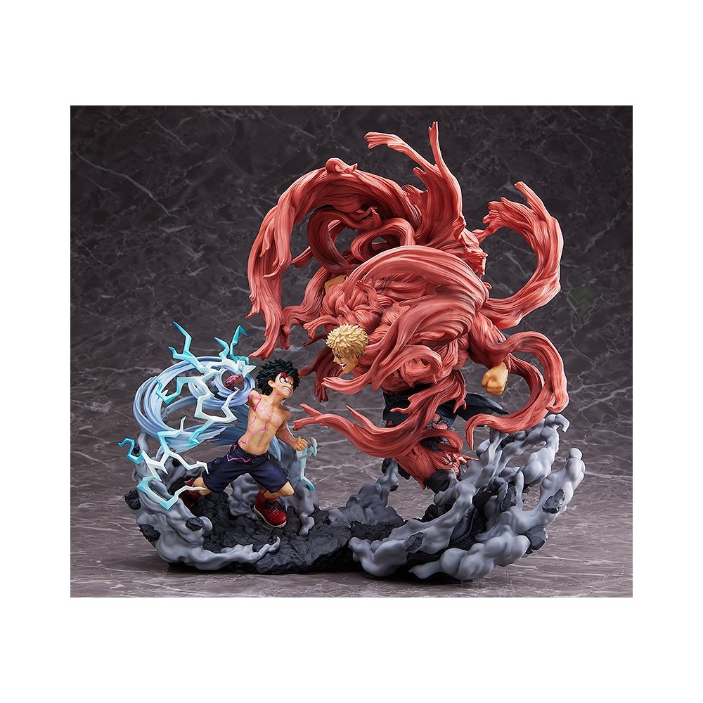 MY HERO ACADEMIA IZUKU MIDORIYA VS MUSCULAR STATUA FIGURE TAKARA TOMY