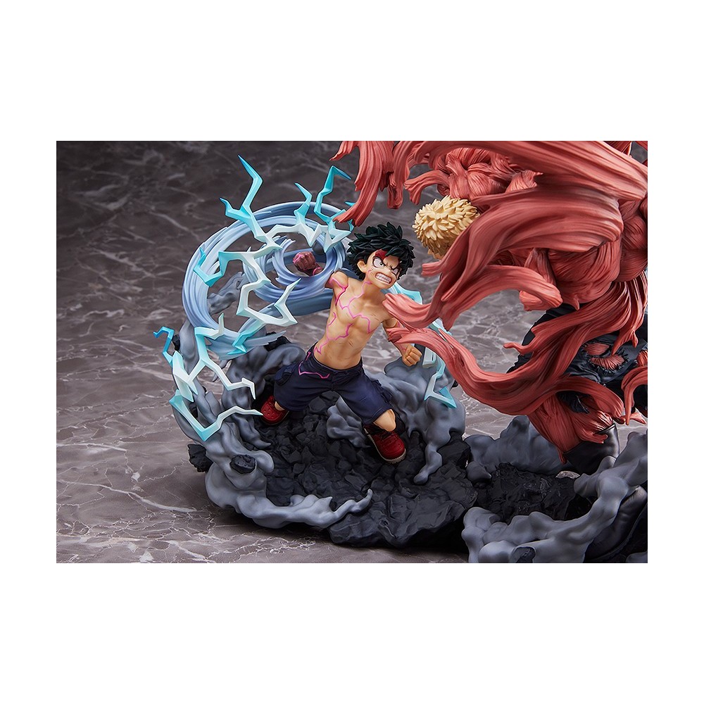 TAKARA TOMY MY HERO ACADEMIA IZUKU MIDORIYA VS MUSCULAR STATUE FIGURE