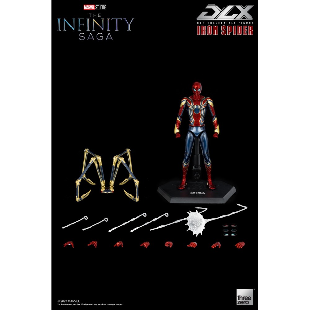 THREEZERO AVENGERS THE INFINITY SAGA IRON SPIDER-MAN DLX ACTION FIGURE