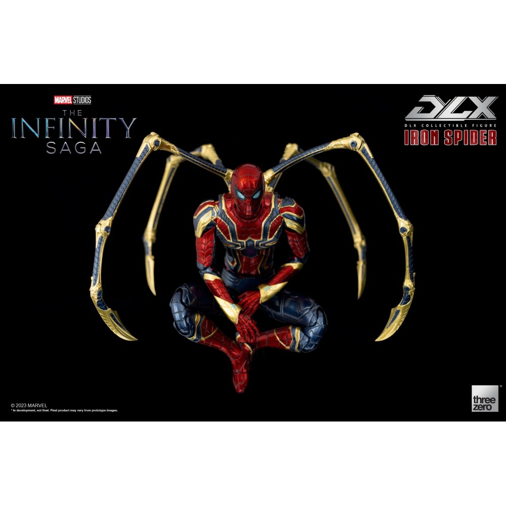 THREEZERO AVENGERS THE INFINITY SAGA IRON SPIDER-MAN DLX ACTION FIGURE