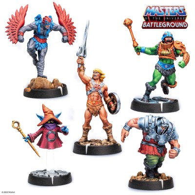 MASTERS OF THE UNIVERSE BATTLEGROUND STARTER SET GIOCO DA TAVOLO ITALIANO ARCHON STUDIO