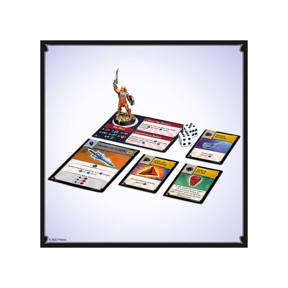 MASTERS OF THE UNIVERSE BATTLEGROUND STARTER SET GIOCO DA TAVOLO ITALIANO ARCHON STUDIO