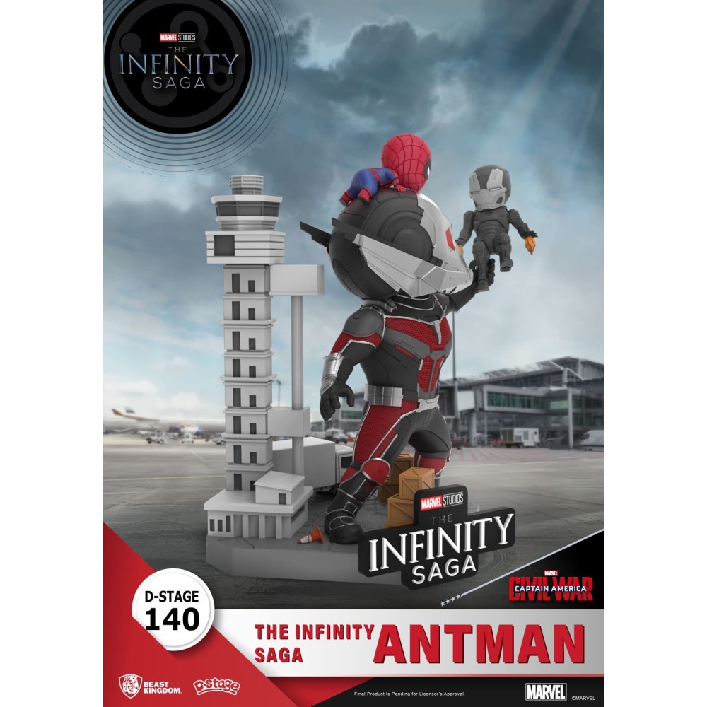 D-STAGE AVENGERS THE INFINITY SAGA ANTMAN STATUA FIGURE DIORAMA BEAST KINGDOM
