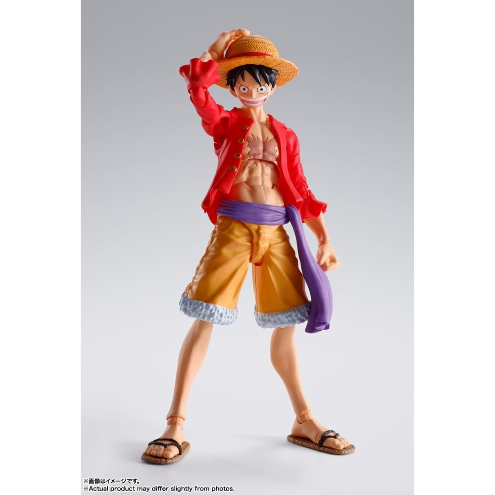 BANDAI ONE PIECE MONKEY D. LUFFY RAID ON ONIGASHIMA S.H. FIGUARTS ACTION FIGURE
