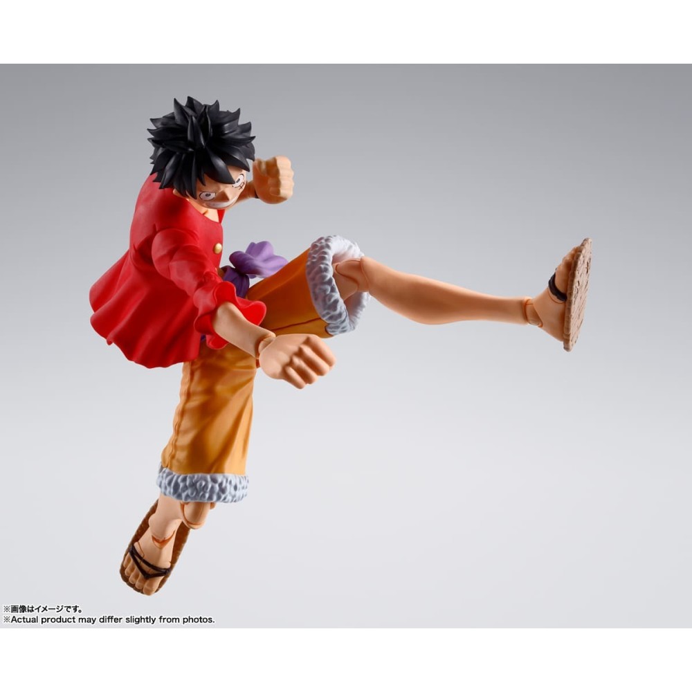 BANDAI ONE PIECE MONKEY D. LUFFY RAID ON ONIGASHIMA S.H. FIGUARTS ACTION FIGURE