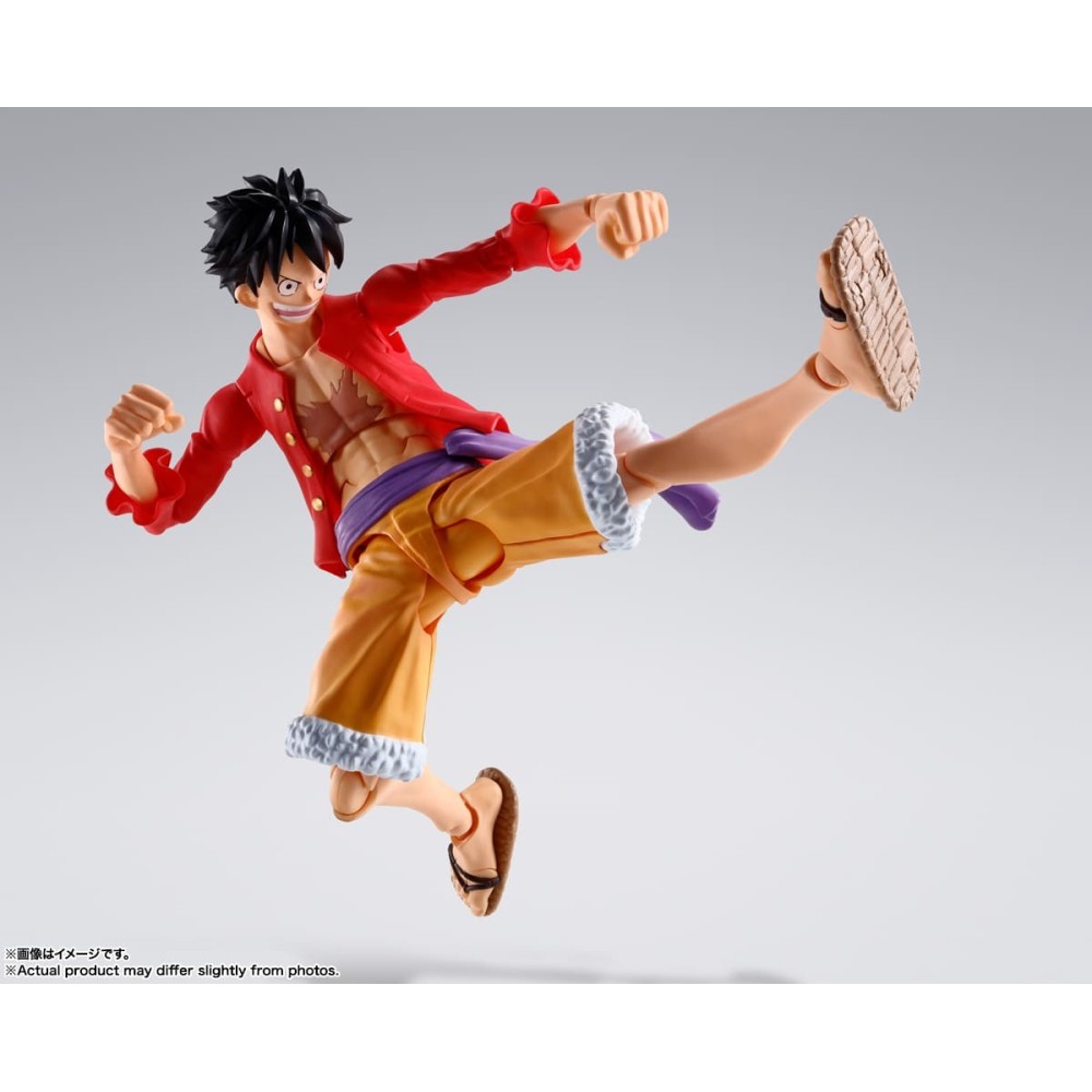BANDAI ONE PIECE MONKEY D. LUFFY RAID ON ONIGASHIMA S.H. FIGUARTS ACTION FIGURE