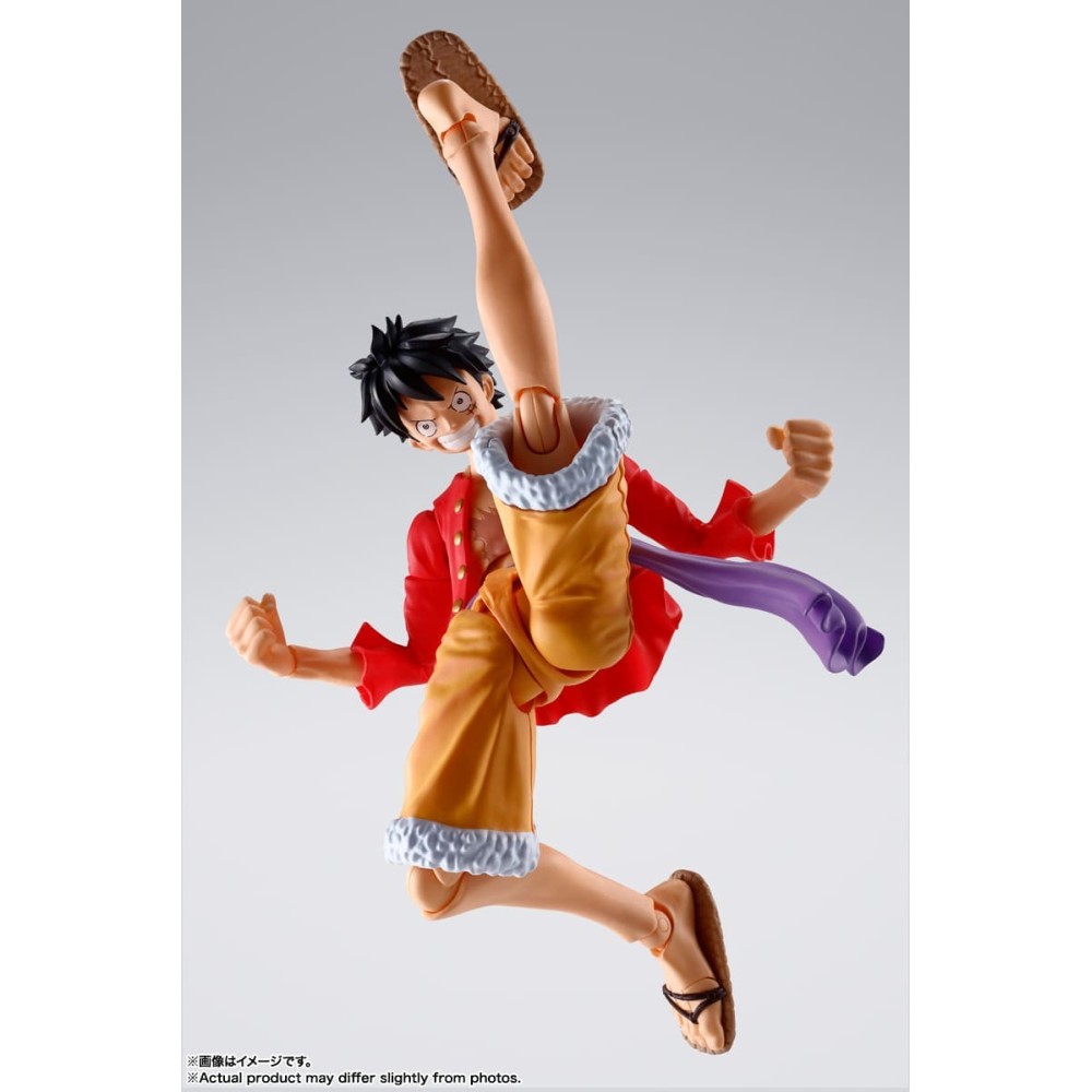 BANDAI ONE PIECE MONKEY D. LUFFY RAID ON ONIGASHIMA S.H. FIGUARTS ACTION FIGURE