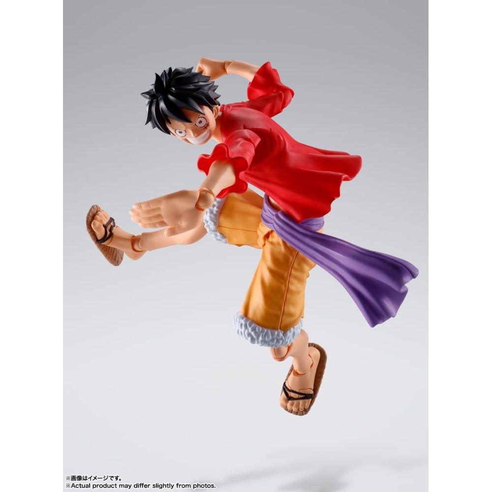 BANDAI ONE PIECE MONKEY D. LUFFY RAID ON ONIGASHIMA S.H. FIGUARTS ACTION FIGURE