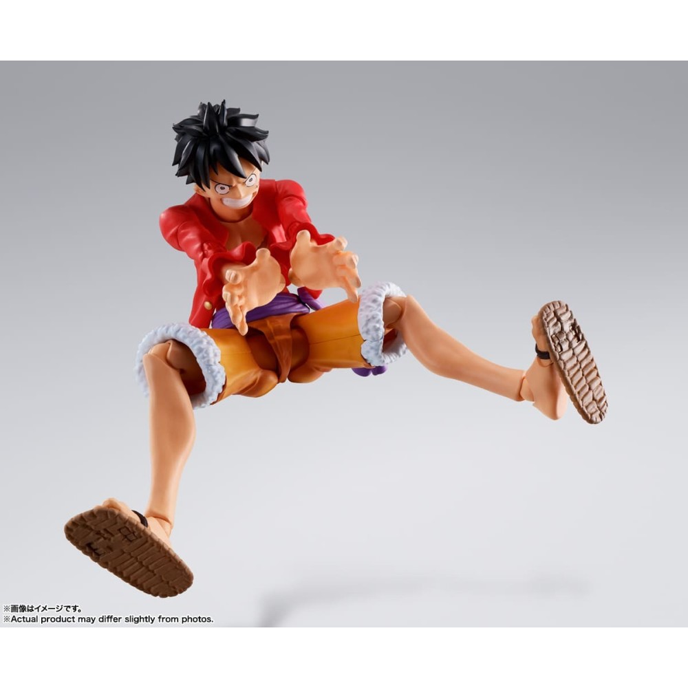 BANDAI ONE PIECE MONKEY D. LUFFY RAID ON ONIGASHIMA S.H. FIGUARTS ACTION FIGURE