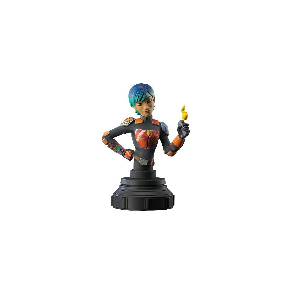 STAR WARS REBELS SABINE WREN BUSTO STATUA DIAMOND SELECT