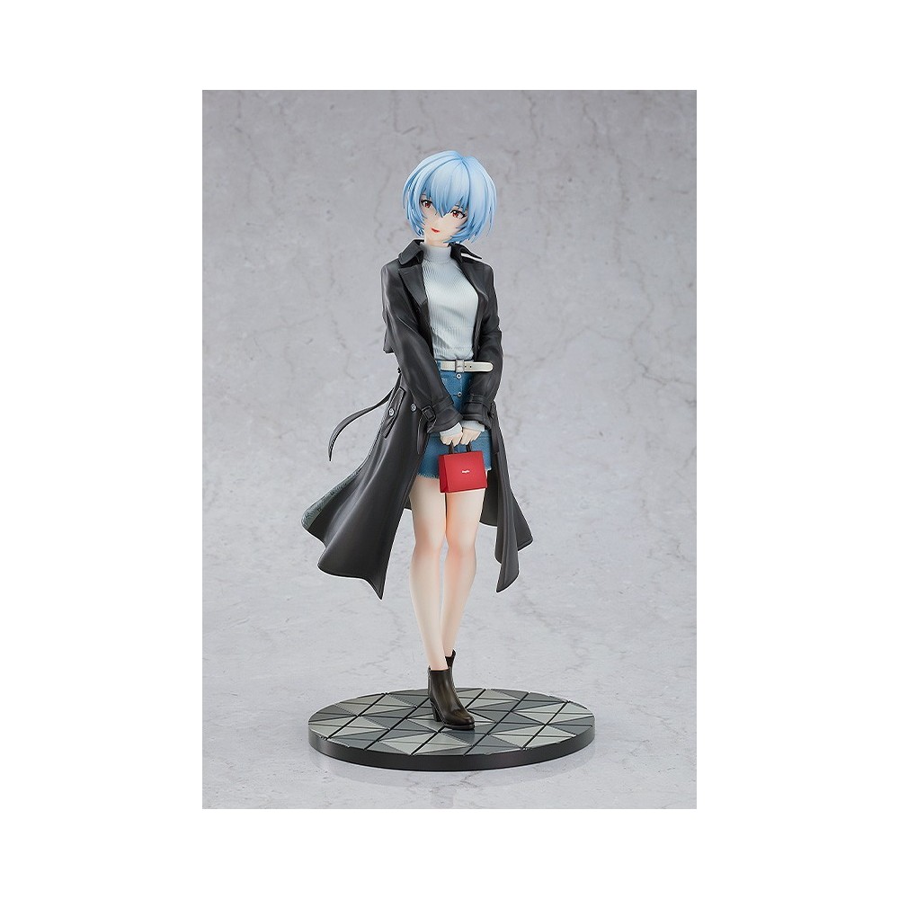 GOOD SMILE COMPANY REBUILD OF EVANGELION REI AYANAMI RED ROUGE STATUE FIGURE