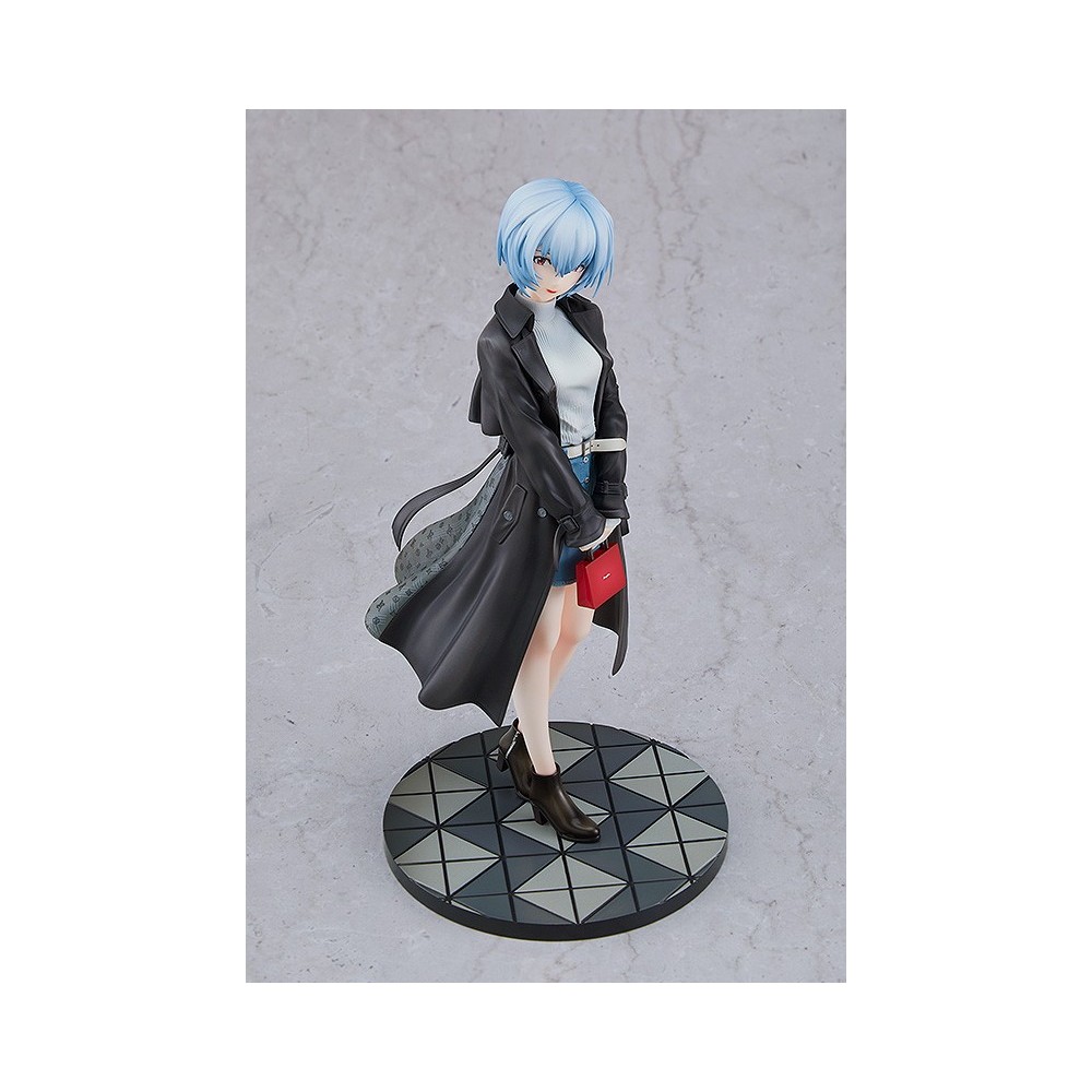 GOOD SMILE COMPANY REBUILD OF EVANGELION REI AYANAMI RED ROUGE STATUE FIGURE