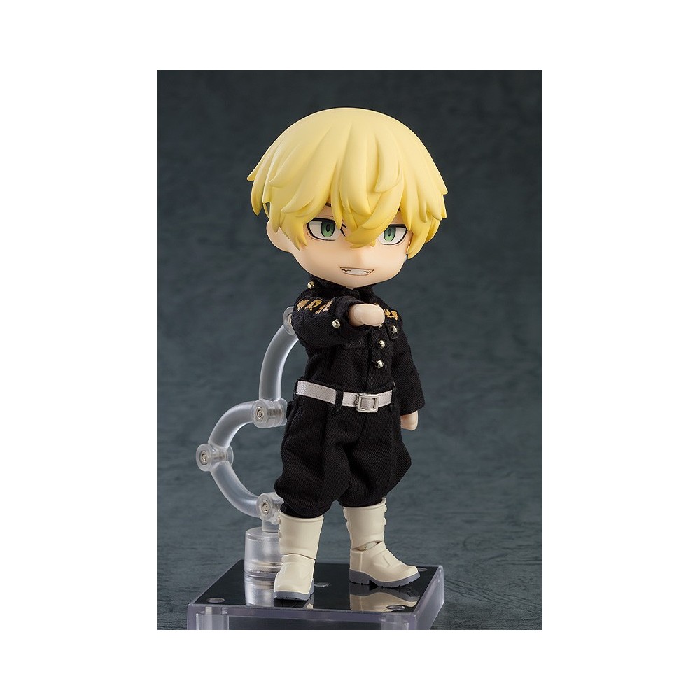 TOKYO REVENGERS CHIFUYU NENDOROID DOLL ACTION FIGURE ORANGE ROUGE