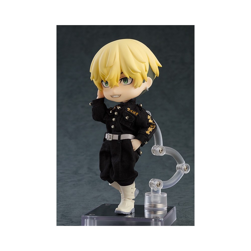 TOKYO REVENGERS CHIFUYU NENDOROID DOLL ACTION FIGURE ORANGE ROUGE