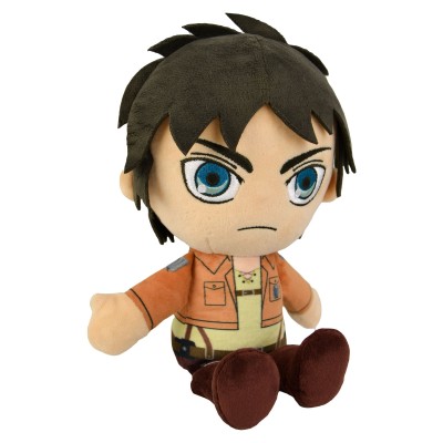 POPBUDDIES ATTACK ON TITAN EREN JEAGER 30CM PUPAZZO PELUCHE PLUSH FIGURE