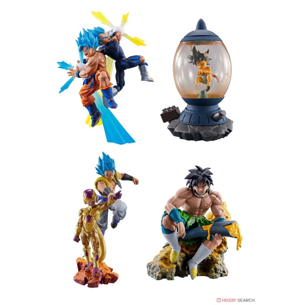 DRAGON BALL SUPER DRACAP REBIRTH SUPER POWER AWAKENING SET OF 4 MINI FIGURE MEGAHOUSE