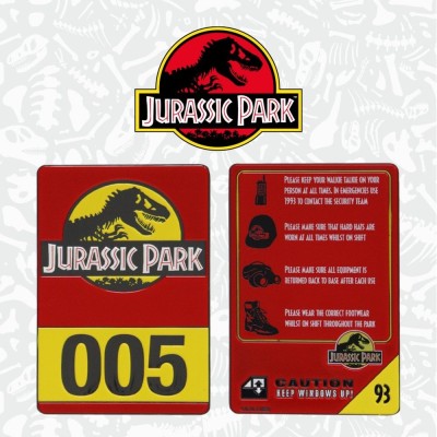FANATTIK JURASSIC PARK 30TH ANNIVERSARY LIMITED EDITION INGOT
