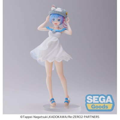 RE:ZERO LUMINASTA REM NYATSU DAY STATUA FIGURE SEGA GOODS