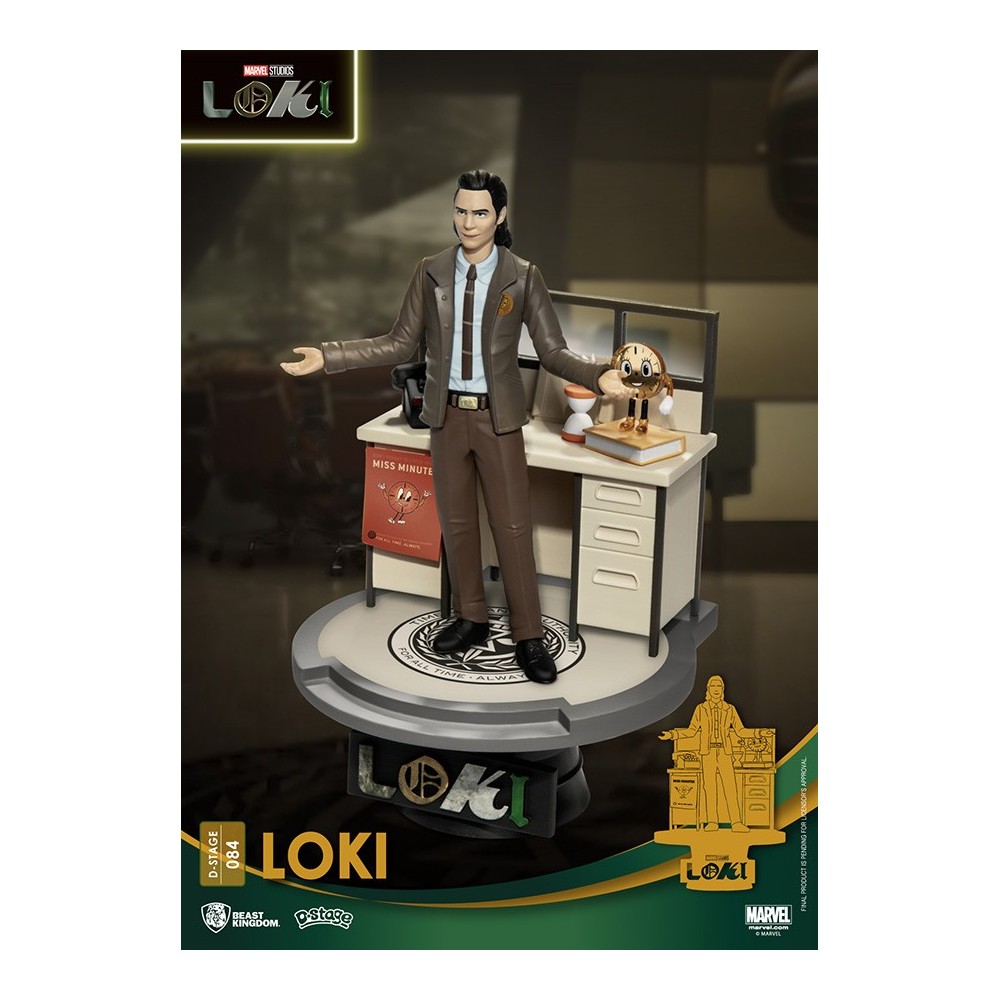 D-STAGE MARVEL STUDIOS LOKI STATUA FIGURE DIORAMA BEAST KINGDOM
