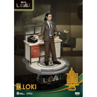 D-STAGE MARVEL STUDIOS LOKI STATUA FIGURE DIORAMA BEAST KINGDOM