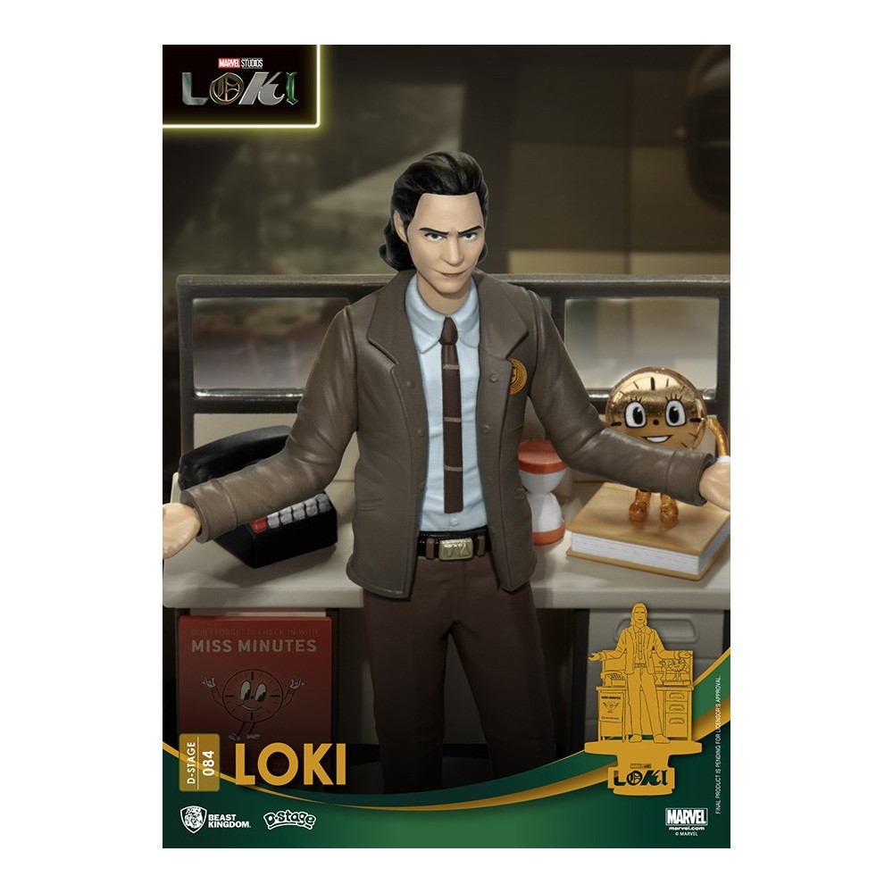 D-STAGE MARVEL STUDIOS LOKI STATUA FIGURE DIORAMA BEAST KINGDOM