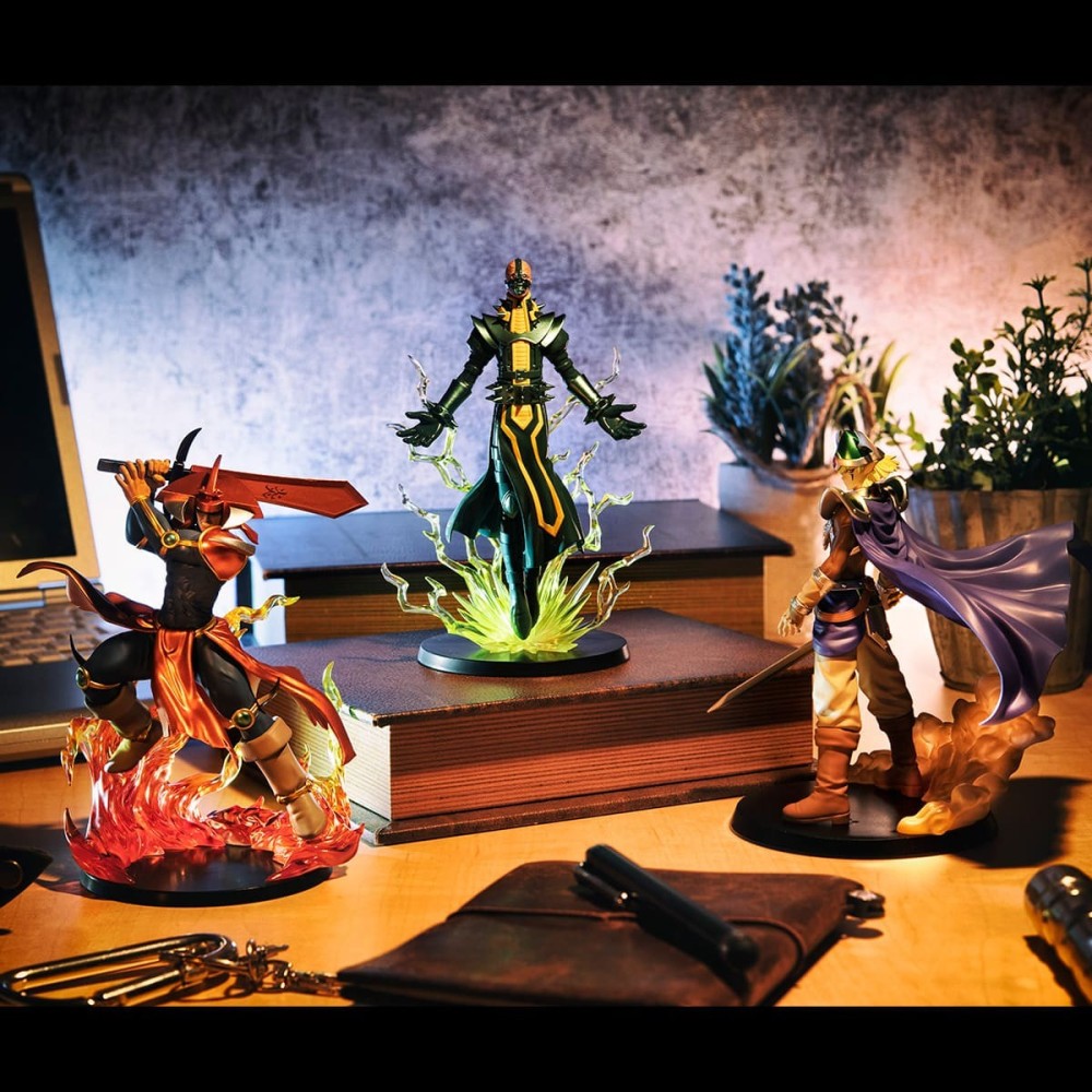 YU-GI-OH! DUEL MONSTERS FLAME SWORDSMAN STATUA FIGURE MEGAHOUSE