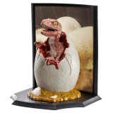 JURASSIC PARK VELOCIRAPTOR EGG STATUA FIGURE DIORAMA NOBLE COLLECTIONS
