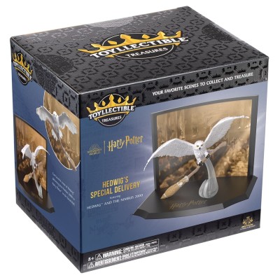 NOBLE COLLECTIONS HARRY POTTER HEDWIG STATUE FIGURE DIORAMA