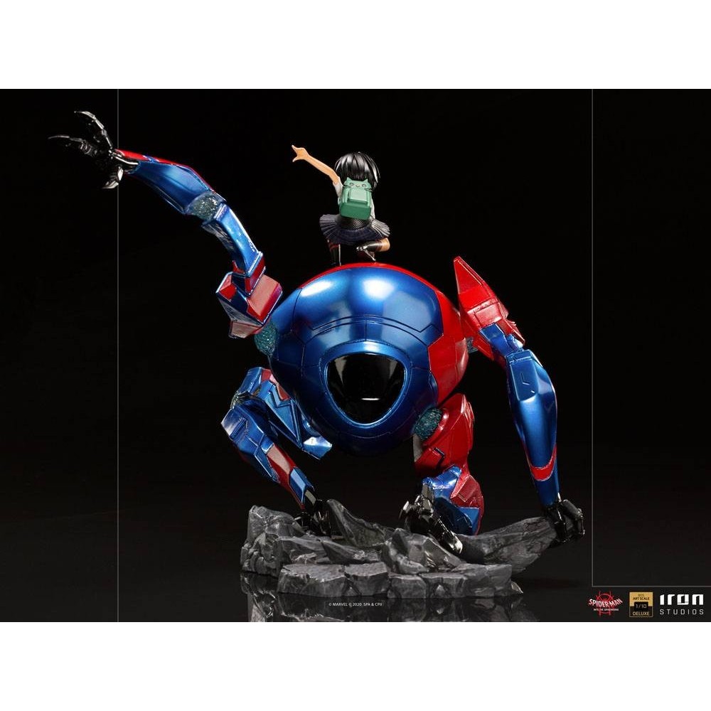 IRON STUDIOS SPIDER-MAN INTO THE SPIDERVERSE PENI PARKER DELUXE ART SCALE 1/10 STATUE FIGURE
