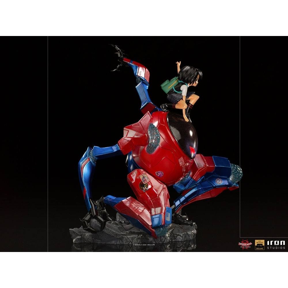 SPIDER-MAN INTO THE SPIDERVERSE PENI PARKER DELUXE ART SCALE 1/10 STATUA FIGURE IRON STUDIOS