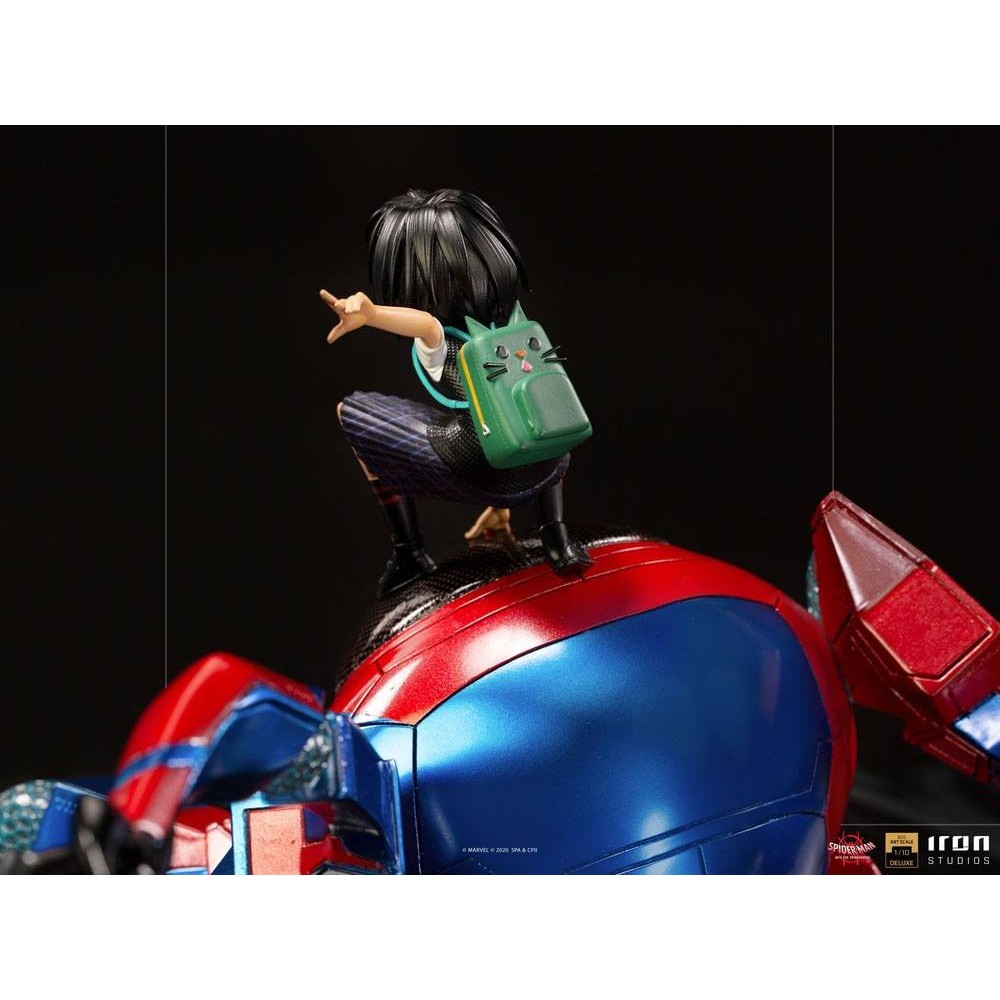 SPIDER-MAN INTO THE SPIDERVERSE PENI PARKER DELUXE ART SCALE 1/10 STATUA FIGURE IRON STUDIOS