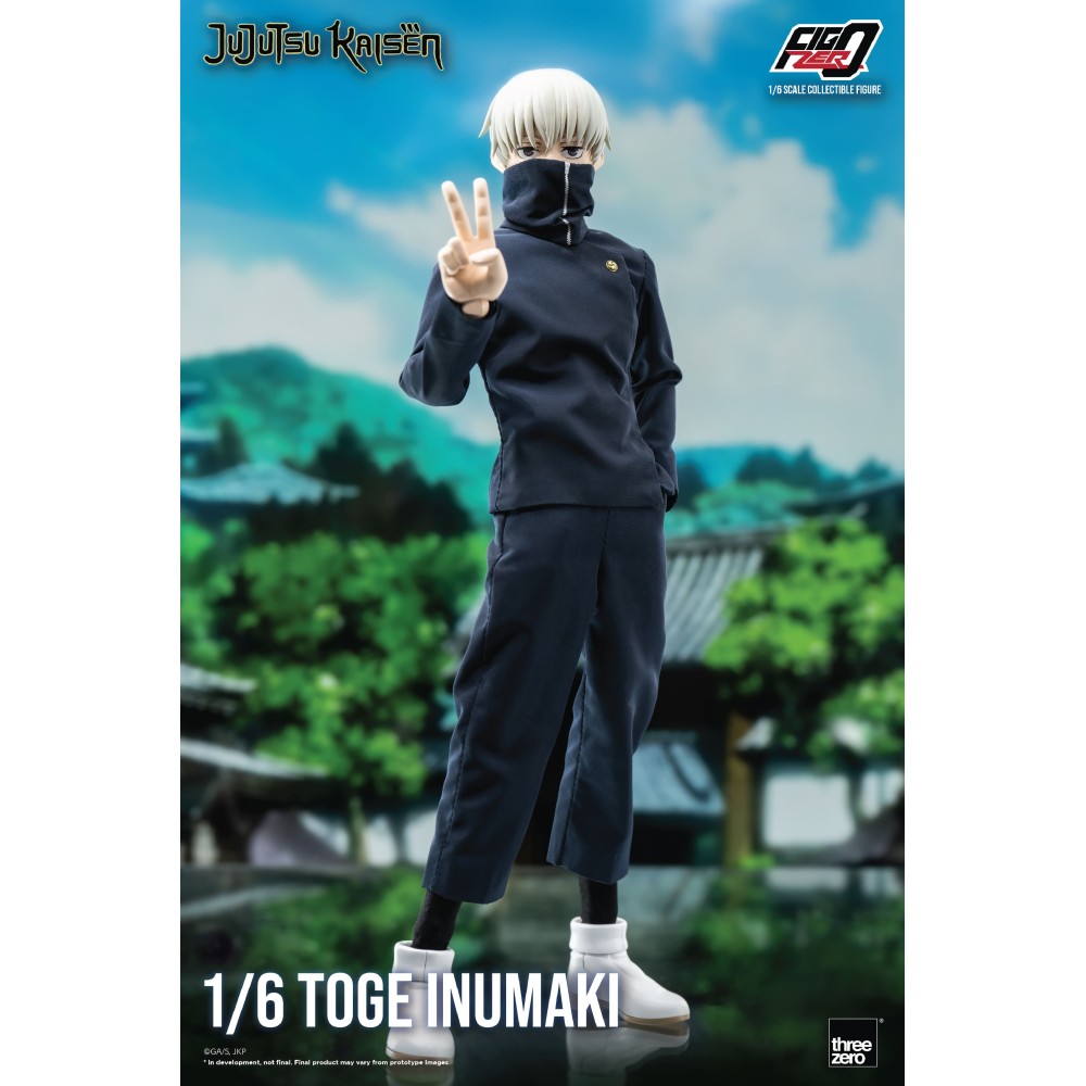 THREEZERO JUJUTSU KAISEN TOGE INUMAKI 1/6 ACTION FIGURE