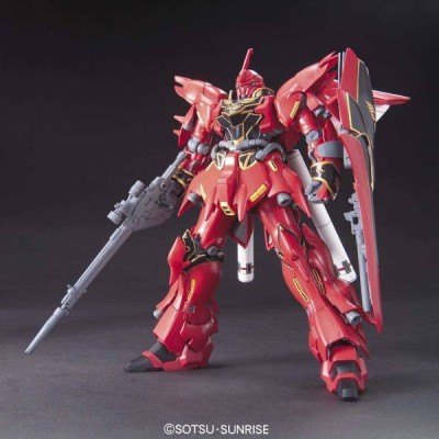 BANDAI HIGH GRADE HGUC GUNDAM MSN-06S SINANJU 1/144 MODEL KIT