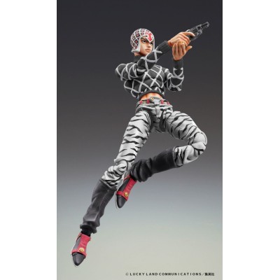 JOJO'S BIZARRE ADVENTURE GUIDO MISTA AND S.P. BLACK CHOZOKADO ACTION FIGURE MEDICOS ENTERTAINMENT