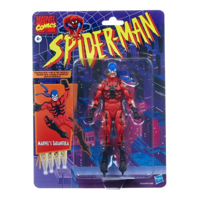 HASBRO MARVEL LEGENDS RETRO COLLECTION TARANTULA ACTION FIGURE