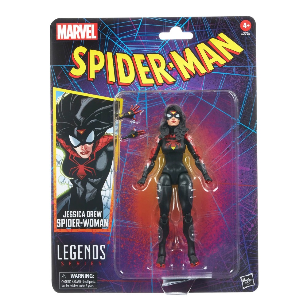 HASBRO MARVEL LEGENDS RETRO COLLECTION SPIDER-WOMAN ACTION FIGURE
