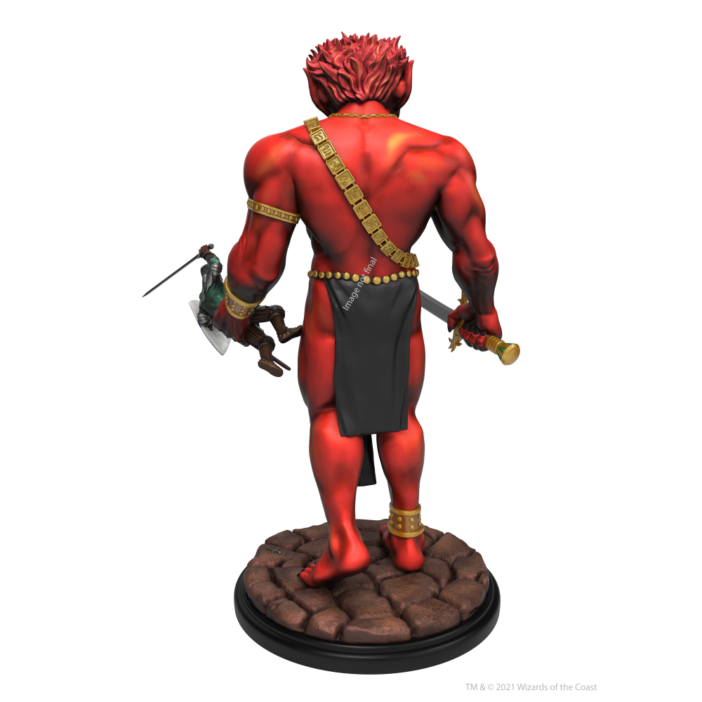 DUNGEONS AND DRAGONS EFREETI PREMIUM STATUA FIGURE WIZKIDS