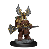 DUNGEONS AND DRAGONS FRAMEWORKS DWARF BARBARIAN FEMALE MODEL KIT MINIATURE FIGURE WIZKIDS