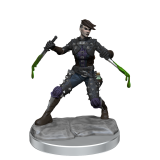 DUNGEONS AND DRAGONS FRAMEWORKS HUMAN ROGUE FEMALE MODEL KIT MINIATURE FIGURE WIZKIDS
