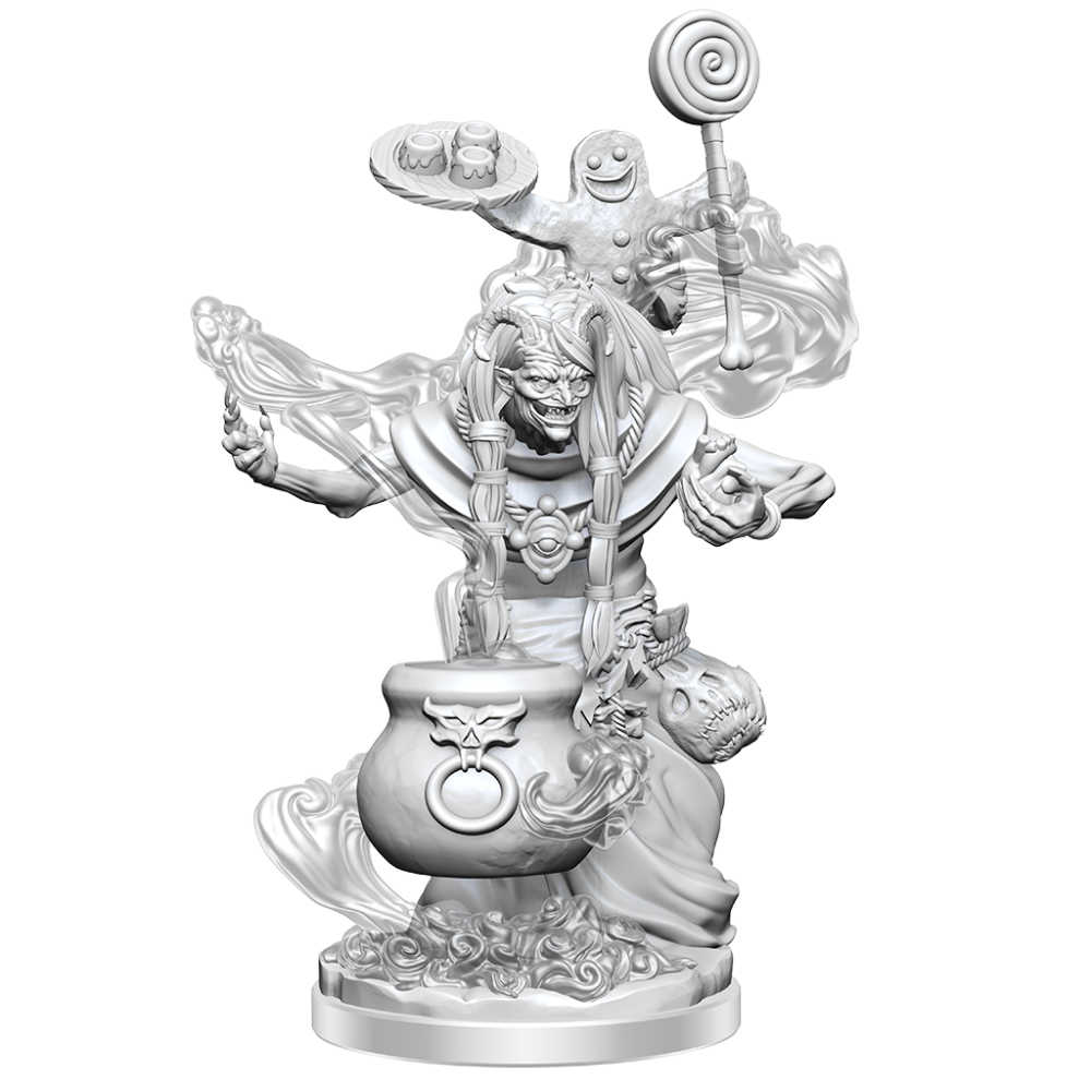 DUNGEONS AND DRAGONS FRAMEWORKS NIGHT HAG MODEL KIT MINIATURE FIGURE WIZKIDS