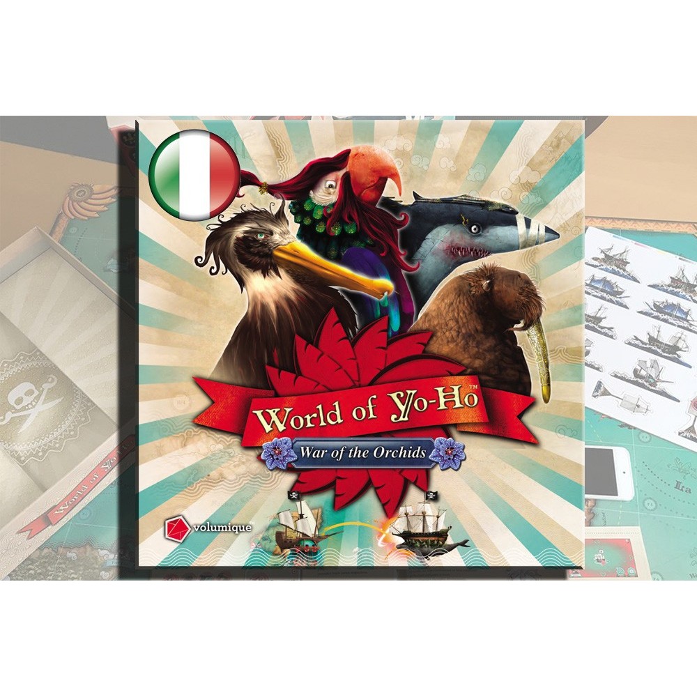 WORLD OF YO-HO BOARDGAME GIOCO DA TAVOLO ITALIANO
